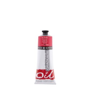 Daler Rowney Graduate Pintura al Oleo - Tubo de Aluminio - 220ml - Color Rosa Madder