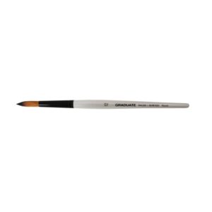 Daler Rowney Graduate Pincel Multitecnica - Pelo Sintetico - Mango Corto - Redondo Nº12