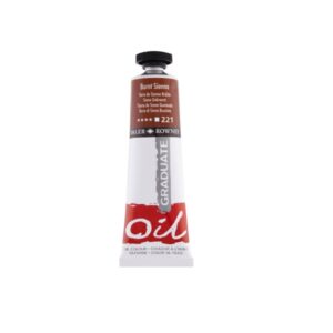 Daler Rowney Graduate Pintura al Oleo - Tubo de Aluminio - 38ml - Color Siena Quemada