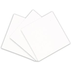 Daler Rowney Simply Pack de 3 Lienzos Mini - 250g - 6.6x6.6cm - Color Blanco