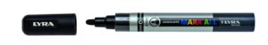 Lyra Mark All Rotulador Permanente - Multisuperficie - Punta Redonda - 2mm - Color Negro