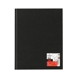 Canson Sketch One Cuaderno con 98 Hojas - 21.6x27.9cm - 100g - Grano Fino - Color Blanco