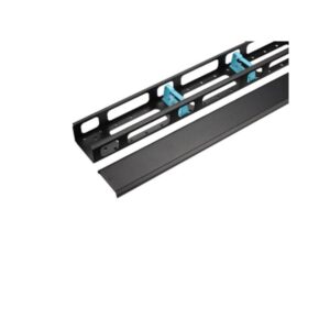 WP Guia Vertical 27U Cableado con Tapa - Compatible con la Serie RNA/RSB - 1224x195x90mm - Color Negro