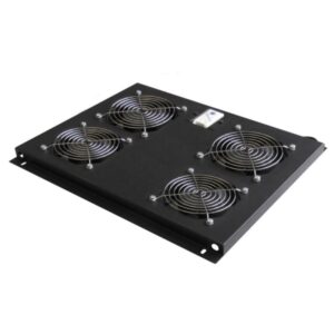 WP Termostato para Armarios de la Serie RNA con 4 Ventiladores - 475x55x600mm - Color Negro