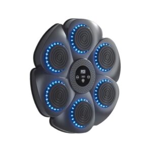 XO SF02 Maquina de Boxeo Inteligente con Musica - 6 Puntos de Impacto - Puntuacion Automatica - Bateria de 2000mAh - Color Negro