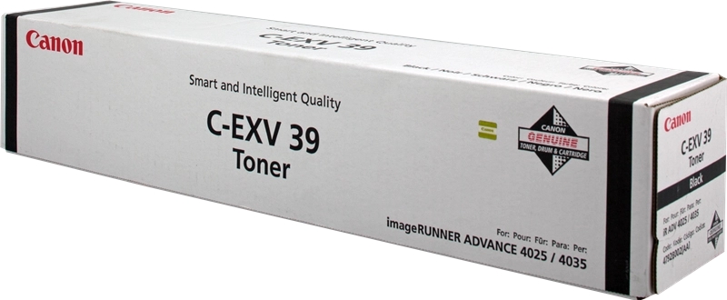 Canon CEXV39 Negro Cartucho de Toner Original - 4792B002