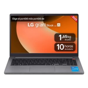 LG Gram 15UD50T-G.AX55B Portatil 15" Intel Core i5-1334U - 16GB - 512GB SSD - Color Plata
