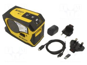 Brady M211 Impresora de Etiquetas Portatil Bluetooth - Resolución: 203ppp - Anchura Maxima de la Etiqueta 19.05mm - Color Amarillo/Negro