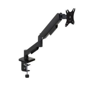 Tooq Soporte de Mesa con Brazo Articulado para Monitor de 13"-32" - Giratorio e Inclinable - Gestion de Cables - Peso Max 9kg - VESA 100x100mm - Color Negro
