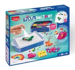 Maped Pixel Factory - Kit de Creacion de Accesorios con Cuentas de Agua - Para Niños a partir de 6 Años