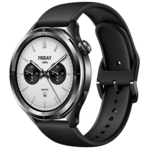 Xiaomi Watch S4 Reloj Smartwatch - Pantalla AMOLED 1.43" - Bisel Intercambiable - Bluetooth 5.3 - Autonomia hasta 15 Dias - Resistencia 5 ATM - Color Negro