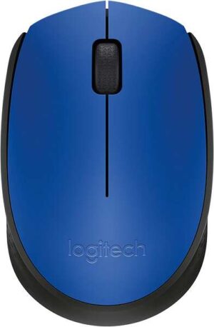 Logitech M171 Raton Inalambrico 1000dpi - 3 Botones - Uso Ambidiestro - Color Azul