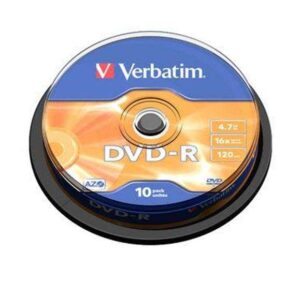 Verbatim DVD-R 16x 4.7GB (Tarrina 10 Uds)